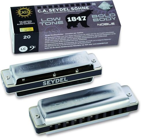 SEYDEL Blues Noble 1847 Harmonica Super Low E in Kuwait