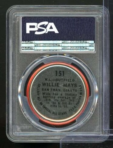 Willie Mays 1964 Topps Coins #151 PSA 6 - MLB Photomints and Coins in Saudi Arabia