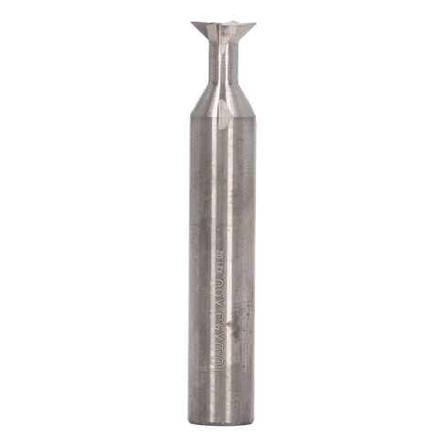Acouto Dovetail Router Bit 4 Flute Carbide Cutting Tool for Woodworking Slotting with 10mm Shank Diameter 60mm Length (10x45°x60L) in Saudi Arabia