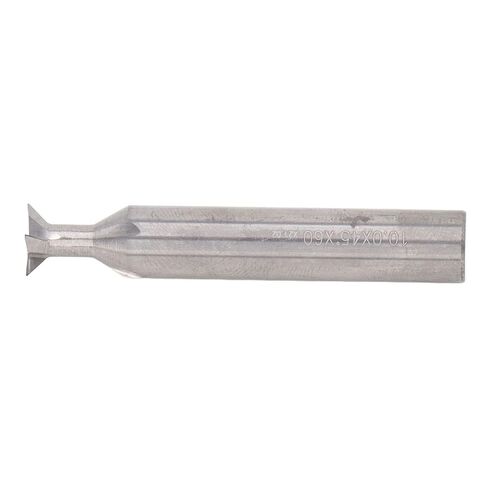Acouto Dovetail Router Bit 4 Flute Carbide Cutting Tool for Woodworking Slotting with 10mm Shank Diameter 60mm Length (10x45°x60L) in Saudi Arabia