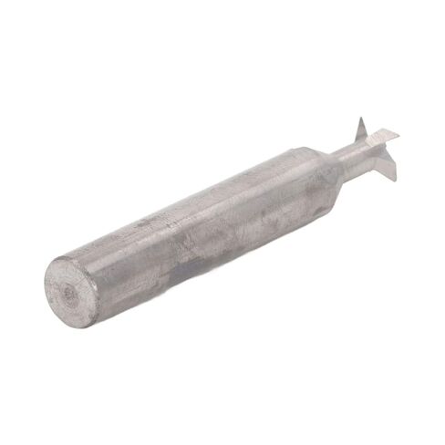 Acouto Dovetail Router Bit 4 Flute Carbide Cutting Tool for Woodworking Slotting with 10mm Shank Diameter 60mm Length (10x45°x60L) in Saudi Arabia