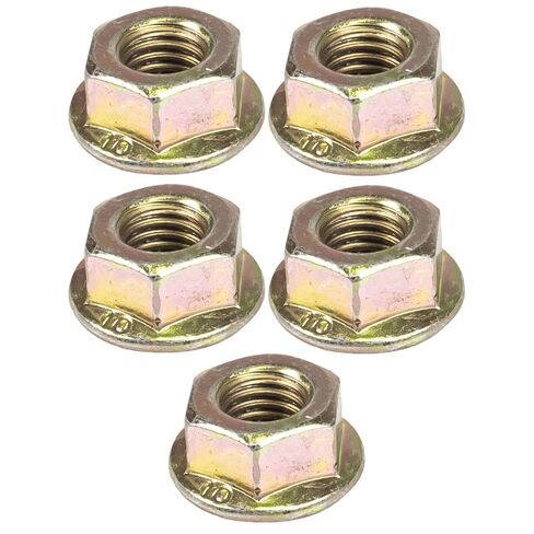 John Deere 14M7298 M8 Flange Nuts 5-Pack Z225 Z950 L100 LT150 L280 X500 X720 Lawn Mowers Garden Tractors in Saudi Arabia