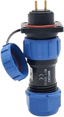 سلك موصل مربع الخلفي الجوز لوحة المقبس 2 3 4 5 6 7 9 10 دبوس (WK17CP9X-WK17SS9X) in Kuwait