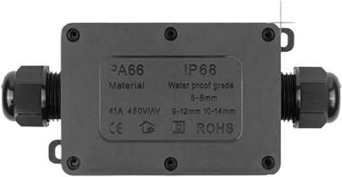 صندوق وصلات مع محطات بلاستيكية للكمبيوتر الشخصي 2/3/4/5/6 موصل حماية الأسلاك (F3-3) in Kuwait