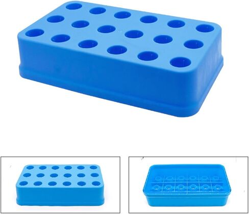 CNC Tool Holder Storage Box Drilling Bit Organizer Container Multi-tool Holder Case Storage Tray Collecting Box, for BT30 Blue in Saudi Arabia