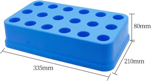CNC Tool Holder Storage Box Drilling Bit Organizer Container Multi-tool Holder Case Storage Tray Collecting Box, for BT30 Blue in Saudi Arabia