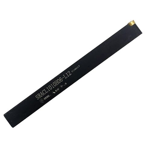 مجموعة حامل أدوات الخراطة 3/8 بوصة (10 مم) SRACR/SRACL/SRDCN1010 H06 + 3 قطع RCMT0602M0 إدراجات مستديرة مطلية بـ CVD، مناسبة لتصنيع الفولاذ المقاوم للصدأ in Kuwait