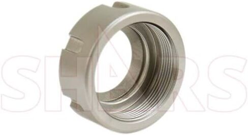 Shars R8 ER32 Slotted Nut Precision ER Collet Chuck Tool Holder, Gage Length 3.12", Drawbar End 7/16-20 202-1404B P in Saudi Arabia