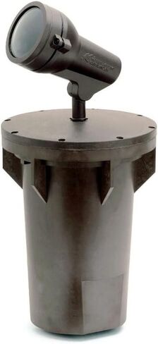 Kichler - HID Line Voltage 1 Light Accent Lamp - with Inspirations - 6.25 inches Tall by 4 inches Wide-Textured Architectural Br in Kuwait