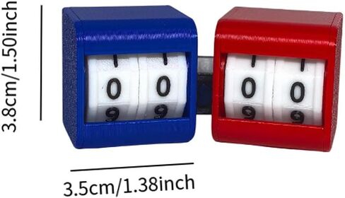 pistro Basketball Scoreboard & Jump Rope Counter for P.E. Classroom Activities - Snooker Billiards Score Keeper- Style B in Saudi Arabia