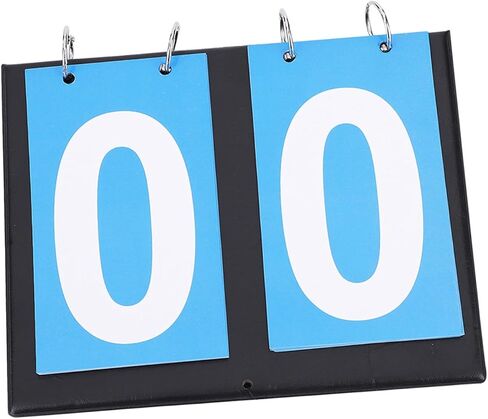 RiToEasysports Tennis Table Scoreboard, Portable 2/3/4 Digit Portable Flip Sports Score Counter for Basketball Soccer Flip Scoreboard in Saudi Arabia
