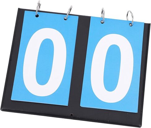 RiToEasysports Tennis Table Scoreboard, Portable 2/3/4 Digit Portable Flip Sports Score Counter for Basketball Soccer Flip Scoreboard in Saudi Arabia