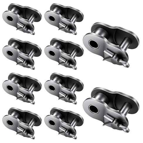 10 قطع 420 سلسلة دوارة سلسلة إزاحة، سلاسل وصلات رئيسية، 1/2 بوصة سلاسل نصف لفة، وصلات كرنك فولاذية منغنيز، نصف بكرة وصلة للدراجات النارية، الدراجة in Kuwait