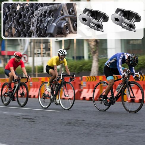 10 قطع 420 سلسلة دوارة سلسلة إزاحة، سلاسل وصلات رئيسية، 1/2 بوصة سلاسل نصف لفة، وصلات كرنك فولاذية منغنيز، نصف بكرة وصلة للدراجات النارية، الدراجة in Kuwait