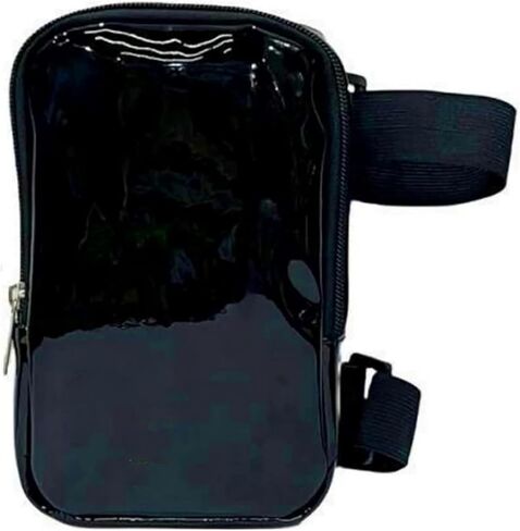 Holographic Thigh Bag for Women Colourful Iridescent Leg Bag with Adjustable Straps Leg Phone Holder Carnival Pouch Harness for Outdoor Hiking Travel (Silver) in Saudi Arabia