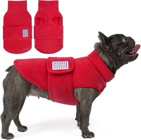 cyeollo Small Dog Sweater, Fleece Dog Sweaters Turtleneck Vest Soft Puppy Sweatshirt Stretchy Pet Fall Autumn Coat Warm Winter Clothes for Small Dogs Boy, Navy M in Kuwait