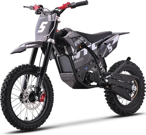 MotoTec 60v 2000w Pro Electric Dirt Bike Lithium Grey in Kuwait