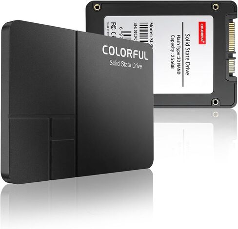 Colorful 2TB 2.5 SSD SATA III Internal - 520MB/s Read, 500MB/s Write with 3D NAND Flash, for Laptop & Desktop PC Upgrade in Kuwait