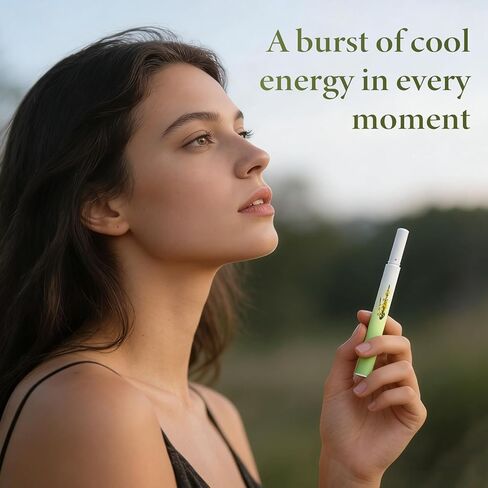 Smokeless Herbal Air Stick 2pack Non Electric Long-Lasting Flavored Air Refreshing Support Oral Fixation Menthol Essential Oils, Craving Relief Nicotine & Tobacco Free smokeless inhaler in Saudi Arabia