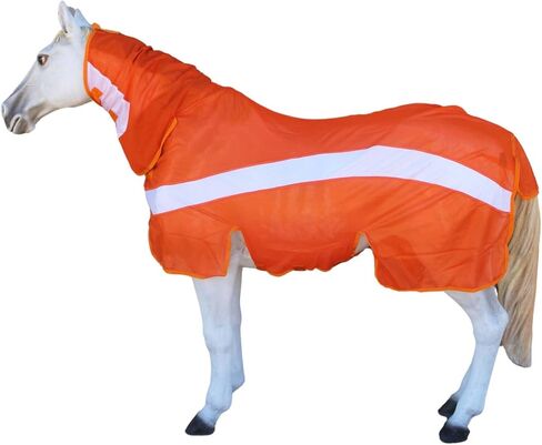 CHALLENGER 74" Horse Summer Mesh Scrim Sheet Full Neck FlySheet Bellyband Purple 73102 in Kuwait