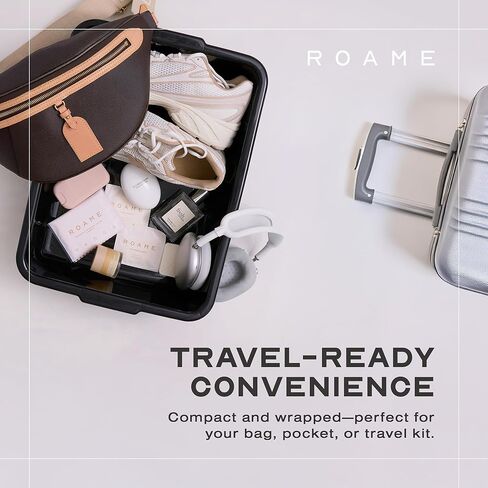 ROAME Flushable Wet Wipes After Toilet Use – Septic Safe & Toilet Flushable – Hypoallergenic, Unscented, 99% Purified Water with Aloe Vera, Witch Hazel & Cucumber Extracts – 30 Count in Kuwait