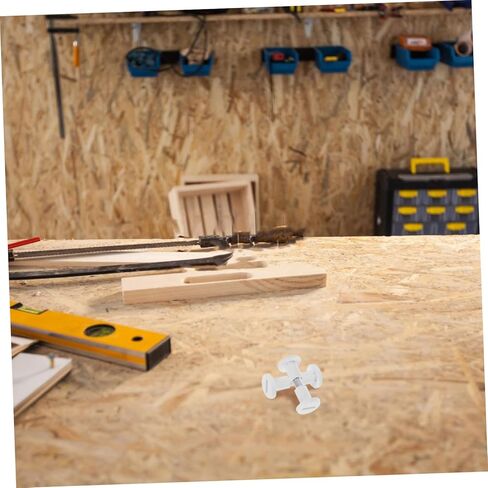 Homoyoyo 50pcs DIY Furniture Hardware Wood Panel Fasteners Screw and Nut Kit for Easy Assembly and Connection in Saudi Arabia