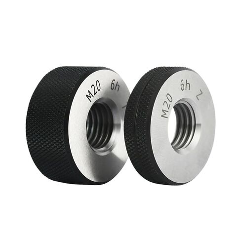 1SET(1*GO+1*NOGO) Non-Standard Metric Fine Tooth Thread Ring Gauge 6h M18M20(M18X1-6h) in Saudi Arabia
