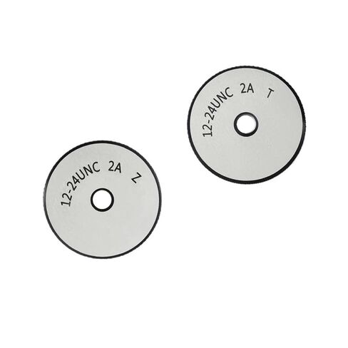1SET(1*GO+1*NOGO) Non-Standard Metric Fine Tooth Thread Ring Gauge Accuracy 2A UNC UNF UNEF UNS(8-32UNC-2A T Z) in Saudi Arabia