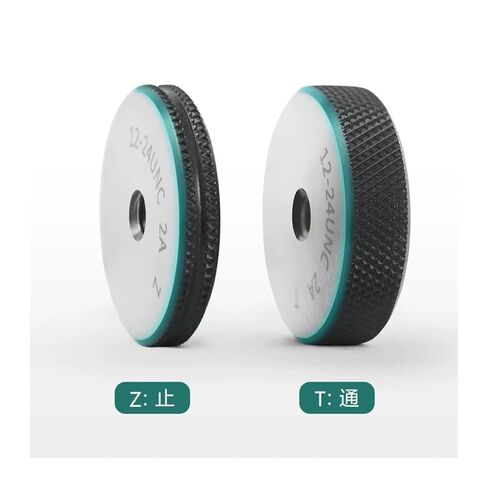 1SET(1*GO+1*NOGO) Non-Standard Metric Fine Tooth Thread Ring Gauge Accuracy 2A UNC UNF UNEF UNS(8-32UNC-2A T Z) in Saudi Arabia