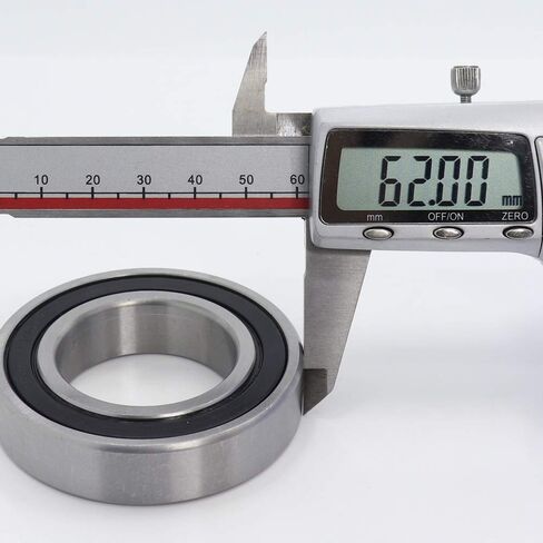 Power Transmission Products 2PCS S6007RS Bearing 35x62x14mm ABEC-3 440C Stainless Steel Ball Bearings 6007 S 6007RS in Saudi Arabia