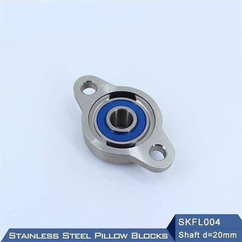تحمل العلب SKFL004 رمح 20 مم SSKFL004 الفولاذ المقاوم للصدأ وسادة كتلة S KFL004 محامل محمولة in Saudi Arabia