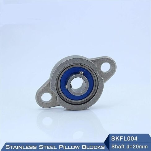 تحمل العلب SKFL004 رمح 20 مم SSKFL004 الفولاذ المقاوم للصدأ وسادة كتلة S KFL004 محامل محمولة in Saudi Arabia