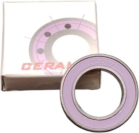 4pcs 17287-2RV-N4 Bicycle Hub Bearing 17x28x7mm Bike Hybrid Ceramic Ball Bearings 17287 Accessories in Saudi Arabia