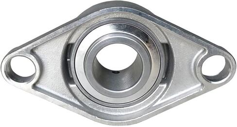 2PCS SSUCFL206 SUCFL206 UCFL206 Stainless Steel Seated Bearing Unit in Saudi Arabia