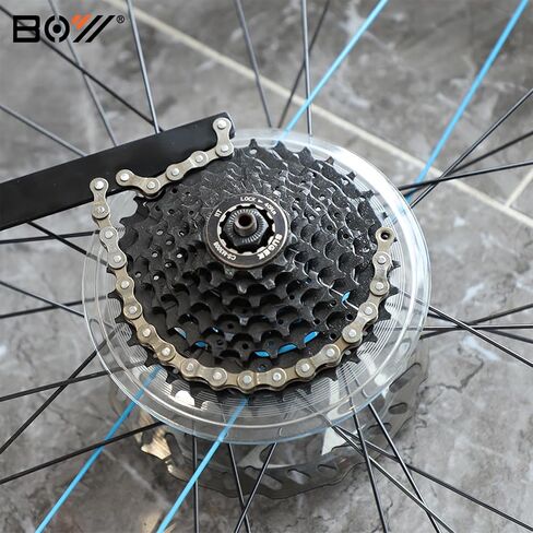 6-in-1 Bike Repair Tool Set with Freewheel and Cassette Lockring Removal, Crank Puller, Multifunction Pedal Wrench, Chain Whip, Bottom Bracket Removal Tool in Kuwait