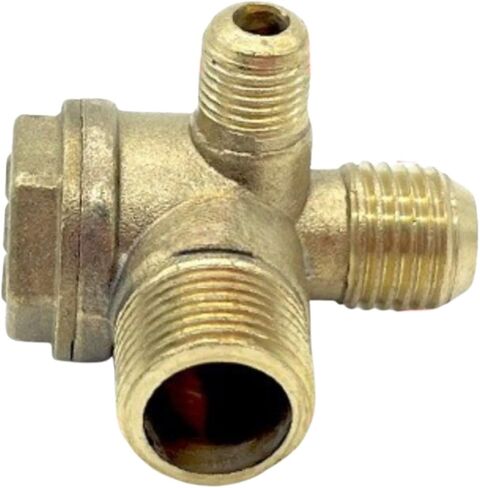 صمام فحص ضاغط الهواء النحاسي ذو 3 منافذ، تصميم للضواغط الهوائية المركزية، إصلاح المعدات الصناعية in Kuwait