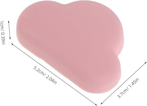 OSALADI 4Pcs Shaped Furniture Bumpers Adhesive Surface Pads for Walls Furniture Noise Reducing Design Easy to Use Bumper Pads for Cabinets in Saudi Arabia