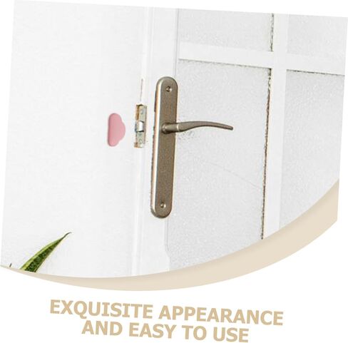 OSALADI 4Pcs Shaped Furniture Bumpers Adhesive Surface Pads for Walls Furniture Noise Reducing Design Easy to Use Bumper Pads for Cabinets in Saudi Arabia