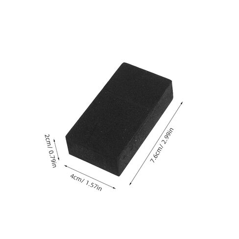 Ciieeo 20pcs Bed Board Wall Protector 20mm Eva Foam Headboard Stoppers Thick Couch Wall Protector Black Headboard Bumper Bed Stoppers Gap Fillers in Saudi Arabia