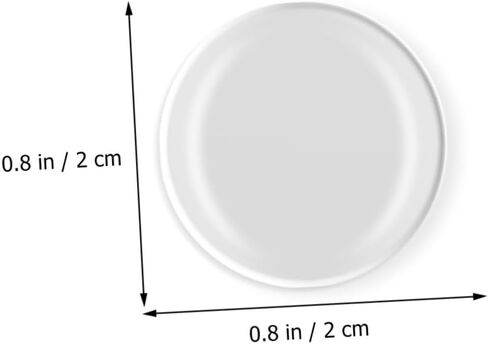 KALLORY 36Pcs Clear Self Adhesive Cabinet Door Bumpers Durable Sound Dampening Pads for Furniture Tabletops Glassware Easy Installation Versatile Protection in Saudi Arabia