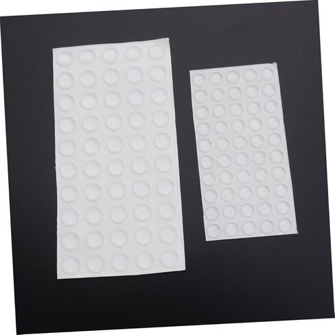 TEHAUX 214pcs Noise Cancelling Cabinet Door Bumpers Self Adhesive Soft Close Pads for Door Damping Pad in Saudi Arabia
