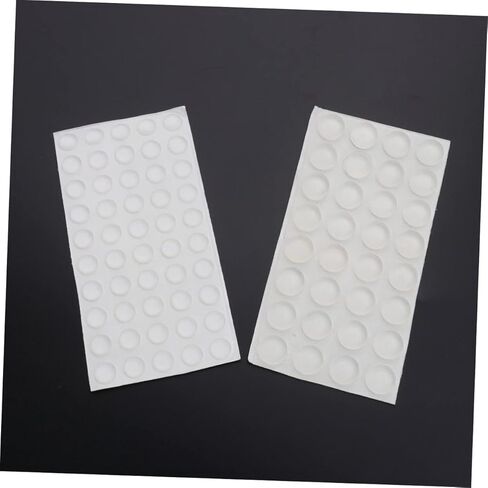 TEHAUX 214pcs Noise Cancelling Cabinet Door Bumpers Self Adhesive Soft Close Pads for Door Damping Pad in Saudi Arabia