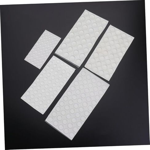 TEHAUX 214pcs Noise Cancelling Cabinet Door Bumpers Self Adhesive Soft Close Pads for Door Damping Pad in Saudi Arabia