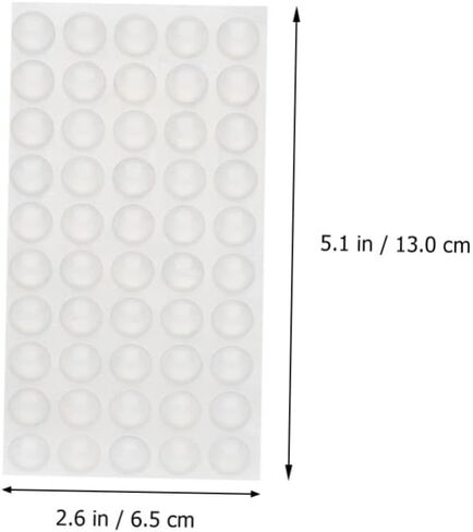 TEHAUX 214pcs Noise Cancelling Cabinet Door Bumpers Self Adhesive Soft Close Pads for Door Damping Pad in Saudi Arabia