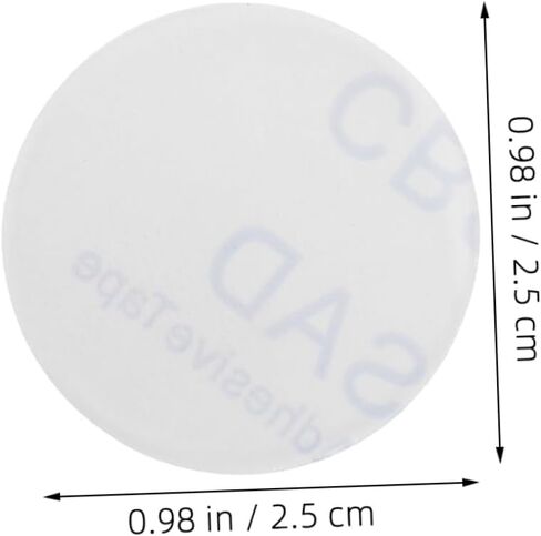 50Pcs Non Slip Furniture Coasters Self Adhesive Glass Table Top Bumpers Feet Bumpers for Cabinet Furniture Protectors Transparent Pads for in Saudi Arabia