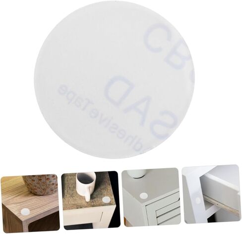 50Pcs Non Slip Furniture Coasters Self Adhesive Glass Table Top Bumpers Feet Bumpers for Cabinet Furniture Protectors Transparent Pads for in Saudi Arabia