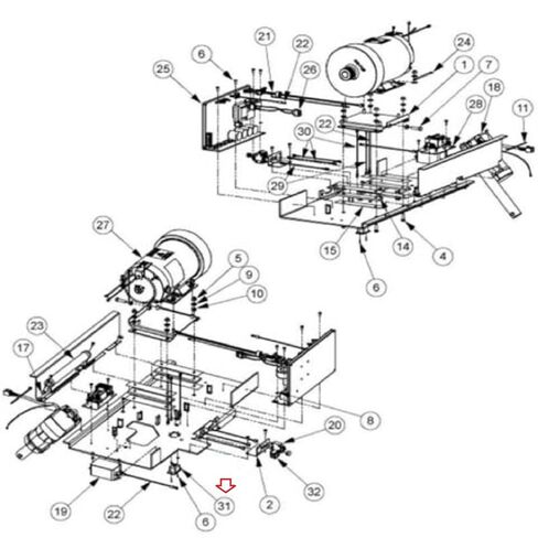 وحدة إدخال إدخال الطاقة 740-6083 تعمل مع جهاز المشي Star Trac E-TCi 9-9121-MUNBPO in Saudi Arabia