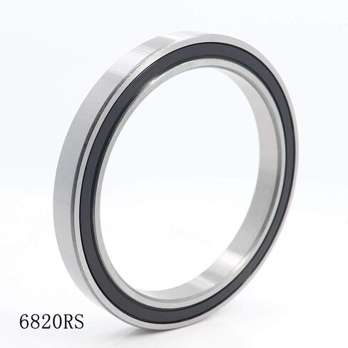 Power Transmission Products 6820 2RS Precision Bearing ABEC-1 Deep Groove Ball Metric 6820RS Thin Section Bearings 61820 RS 100x125x13 MM in Saudi Arabia