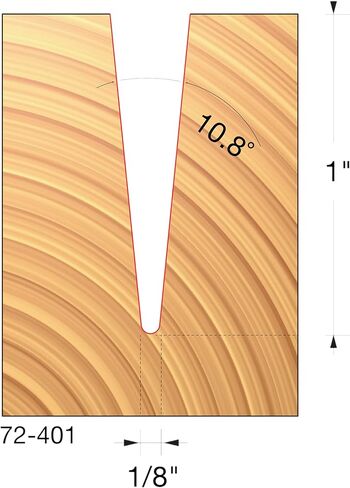 فرويد 5.4 درجة × 1/16 بوصة طرف كروي مدبب، كربيد صلب، ساق 1/4 بوصة (72-401) in Kuwait