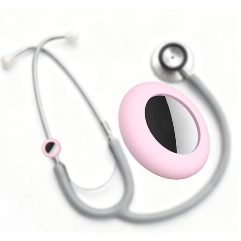 Stethoscope Tracker Holder, Works with All stethoscopes, Compatible with Air Tracker Tag, Attach to Never Lose Your Stethoscope, Ideal for Nurses, Doctors (Pink) in Saudi Arabia